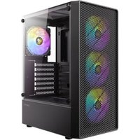 AX26 RGB Elite Tempered Glass Mid Tower ATX Case