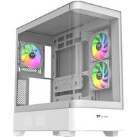 View 290 TG ARGB Snow Mid Tower Tempered Glass Gaming Case
