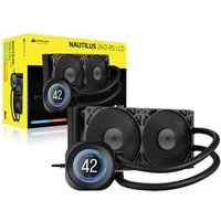 NAUTILUS 240 RS LCD Intel AMD CPU Liquid Cooler