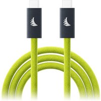 USB C 3.2 Solid Flex Tether Cable 4.5 m Lime
