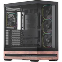 Scan Computers VIDA Elegance Black Tempered Glass Mid Tower PC Gaming Case