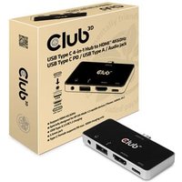 USB Type C 4 1 Hub to HDMI USB Audio Hub