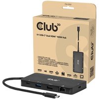 9 1 USB Type C to Dual HDMI USB Hub