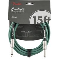 Contour Instrument Cable Sherwood Green 15 ft