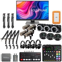 4 Person Complete Podcast Kit