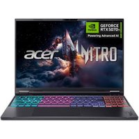 Nitro 16 AI AN16 61 WQXGA IPS 180Hz Ryzen AI 7 RTX 5070 Ti Gaming