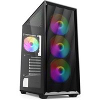 VK4 Rainbow RGB Mid Tower Tempered Glass Chassis