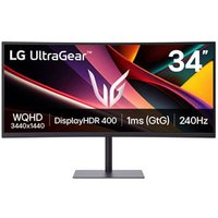 UltraGear 34" WQHD 240Hz VA Freesync Premium Gaming Monitor