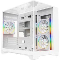 Atom Tempered Glass MicroATX Tower Gaming Case