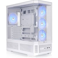 View 370 TG ARGB Snow Mid Tower Tempered Glass PC Case