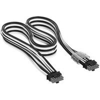 Elite Premium White Universal PCIe 12V 2x6 600W Power