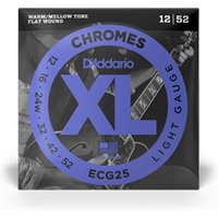 Daddario ECG25 12 52 Light Chromes Electric Guitar Strings