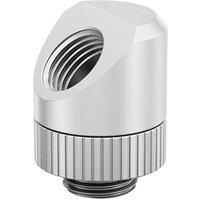 Quantum Torque Rotary 45° Adapter Fitting Satin Titanium