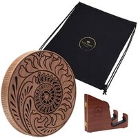 10" Rain Disk Ocean Sound Fibonacci Inspired Carvi