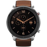 Open Box GTR Smartwatch 47mm Stainless Steel Smartwatch Leathe