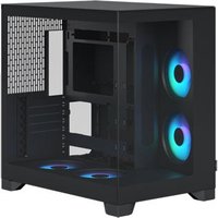 Pop 2 Vision RGB Dual Chamber Mid Tower Tempered Glass P
