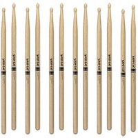 6 x Pairs ProMark Classic Forward 2B Hickory Drumstick Oval Wood T