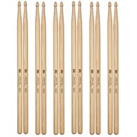 6 x Pairs Heavy 5B American Hickory Drumsticks SB109