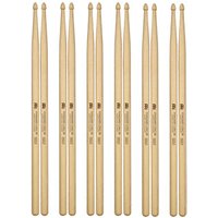 6 x Pairs Standard Long 5B American Hickory Drumsticks SB104