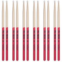 6 x Pairs American Classic 5A w Grip Drumsticks