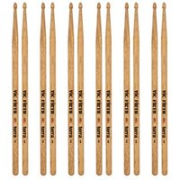 6 x Pairs VF 5BT Drumsticks Wood Tip