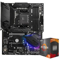 MPG B550 GAMING PLUS Motherboard + AMD Ryzen 5 5600X CPU Bundle
