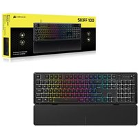 SKIFF 100 Wired UK Full RGB Membrane Gaming Keyboar