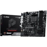 PRO B550M P AM4 DDR4 PCIe 4.0 Micro ATX Motherboard