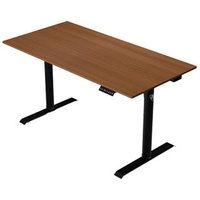 Arena Nordico Walnut Motorised Gaming Desk
