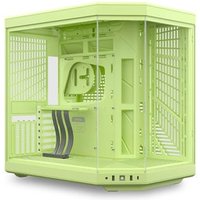Y70 Matcha Milk Mid Tower Tempered Glass Dual Chamber PC Case