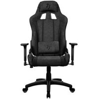 Avanti Dark Grey Soft Fabric Adjustable Gaming Chair