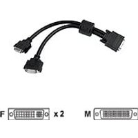 CAB L60 2XDF 30cm DVI Cable 60Pin LFH to 2x 29Pin combined