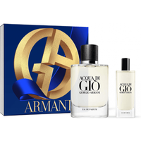 Giorgio Armani Acqua Di Gio For Men Eau De Parfum Spray 75ml + Travel EDP Spray 15ml Gift Set