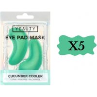 Yeauty Cucumber Cooler Eye Pad Mask - 5 Packs