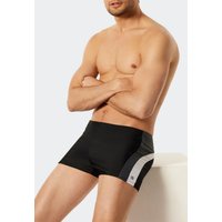 Badehose Wirkware seitliche Streifen schwarz - Nautical Active 4