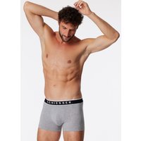 Shorts 3er-Pack Webgummibund grau-meliert - 95/5 4