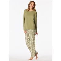 Schlafanzug lang linde - Comfort Essentials 36