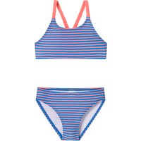 Bustier-Bikini Wirkware recycelt LSF40+ Streifen aquarium - Aqua 98 Bustier-Bikini Wirkware recycelt LSF40+ Streifen aquarium - Aqua 98