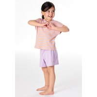Schlafanzug kurz Ringel orchid - Kids Nightwear 92