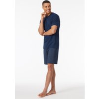 Schlafanzug kurz V-Ausschnitt admiral - Casual Essentials 48