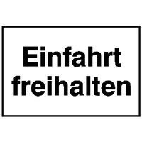 Schildershop24 Hinweisschild Einfahrt freihalten
