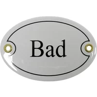 Schildershop24 12% Rabatt auf Emailletürschild 105 x 7 cm fürs Bad