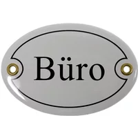 Schildershop24 Sichern Sie sich 12% Rabatt auf Emailletürschild 105 x 7 cm Büro