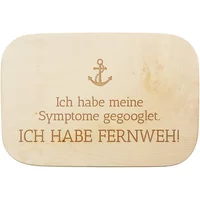 Schneidebrett mit Gravur in mehreren Größen - mit Wunschtext und Symbolauswahl