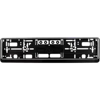 Schildershop24 13% Rabatt auf schwarze Kennzeichenhalter 52 cm