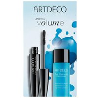 Artdeco Mini Set = Length & Volume Mascara 12 ml + Eye Make-Up Remover 40 ml 2 Artikel im Set Grün