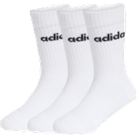 adidas Kids LIN Crew 3er Pack Socken Mädchen|Jungen weiß