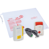 Secure® Caregiver Alert System Fall Alarm Monitor Bed Pad-3 Set