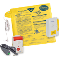 Secure® Caregiver Alert System Fall Alarm Monitor Chair Pad-14 Set