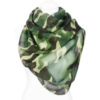 25% Rabatt auf TINITEX CamouflageSeidenschal in Grün